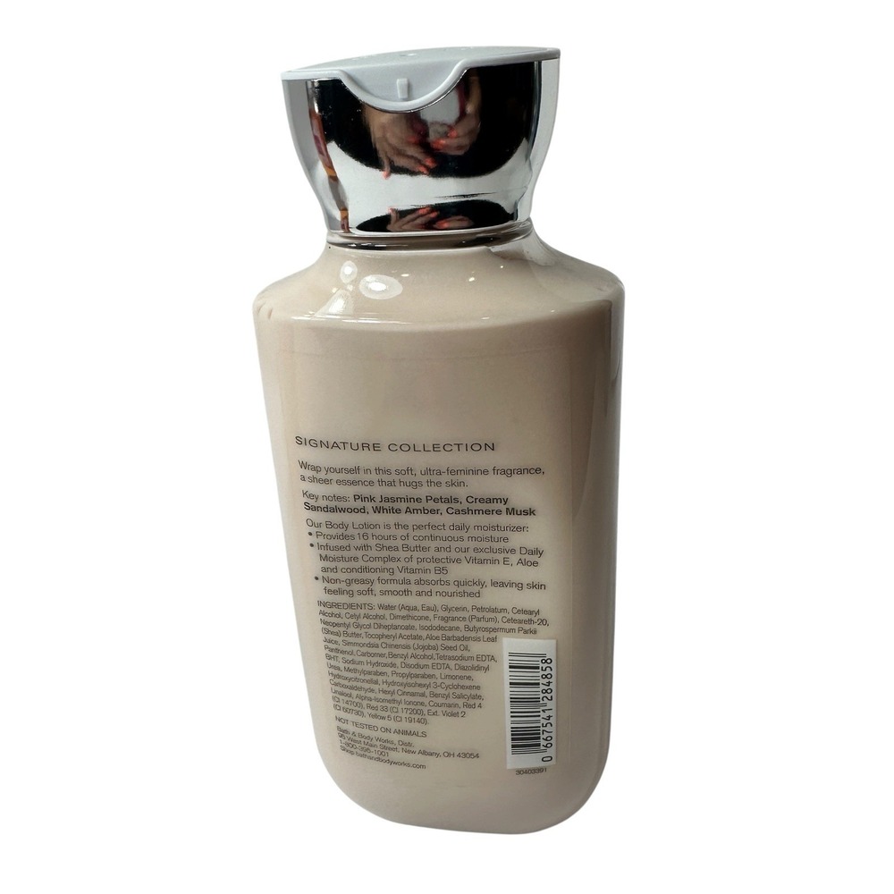 Bath & Body Works Pink Cashmere Shower Gel 10 oz Body Lotion 8 oz Set Retired - Picture 4 of 13